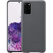 SAMSUNG GALAXY S20+ LEATHER COVER GREY